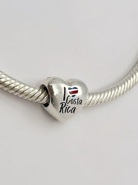 Pandora I Love Costa Rica Exclusive Dangle Charm